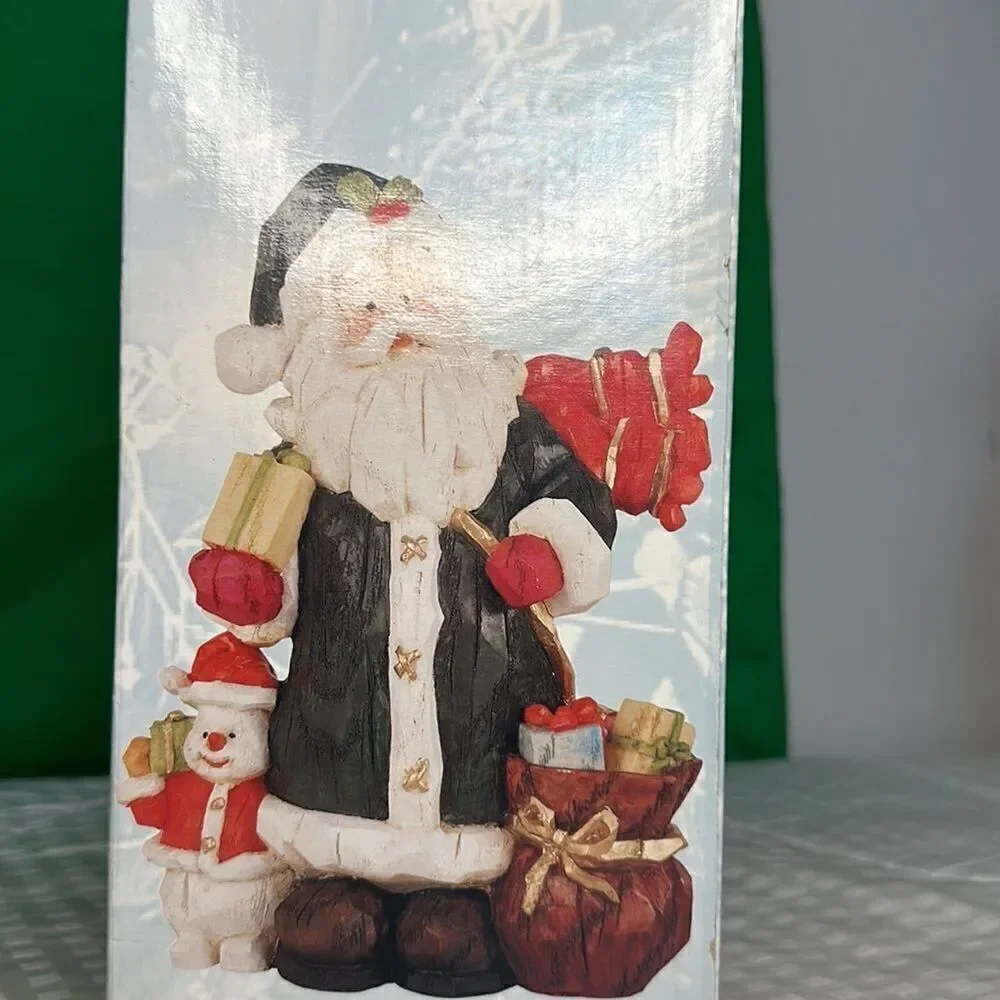 Vintage Hearth & Home 12” Resin Santa Collectibles Studio 33